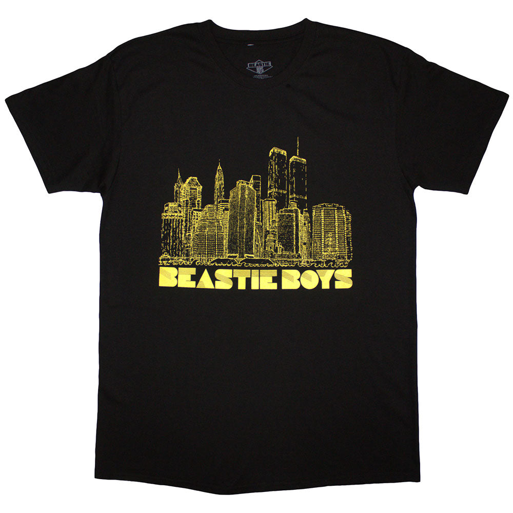 Beastie Boys Unisex T-Shirt: NYC Skyline (Black) 