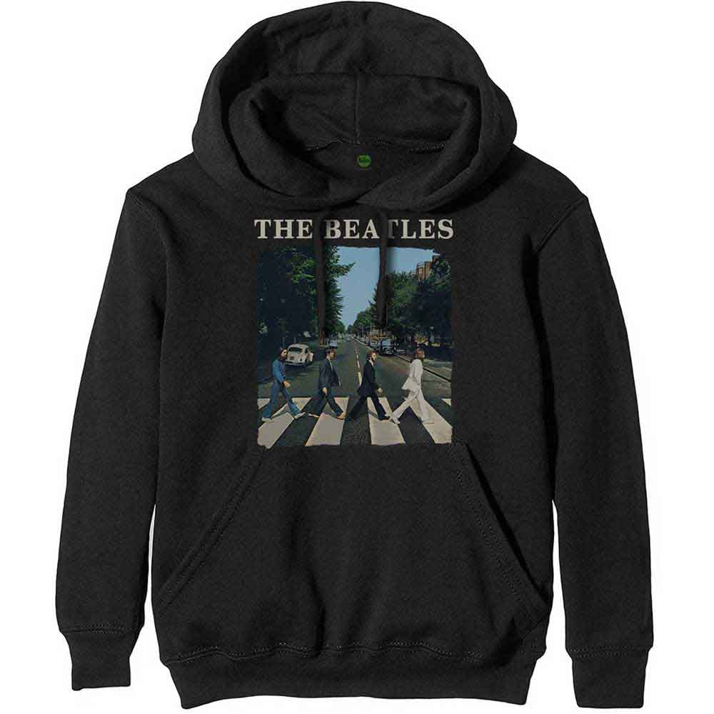 The Beatles Unisex Pullover Hoodie: Abbey Road (Black) 