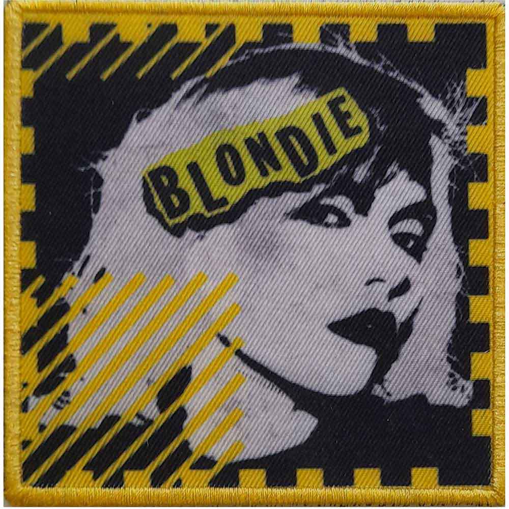 Blondie Standard Patch: Punk Logo Mono 