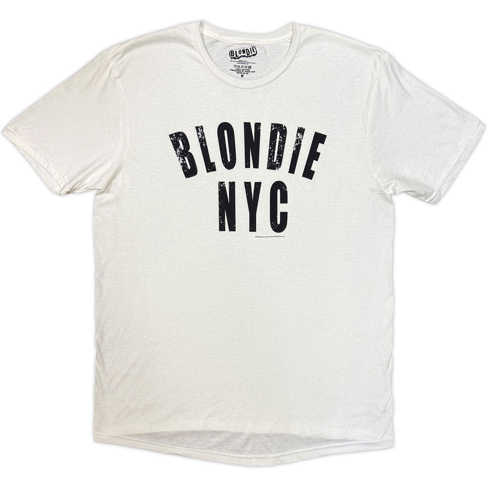 Blondie Unisex T-Shirt: NYC (White)