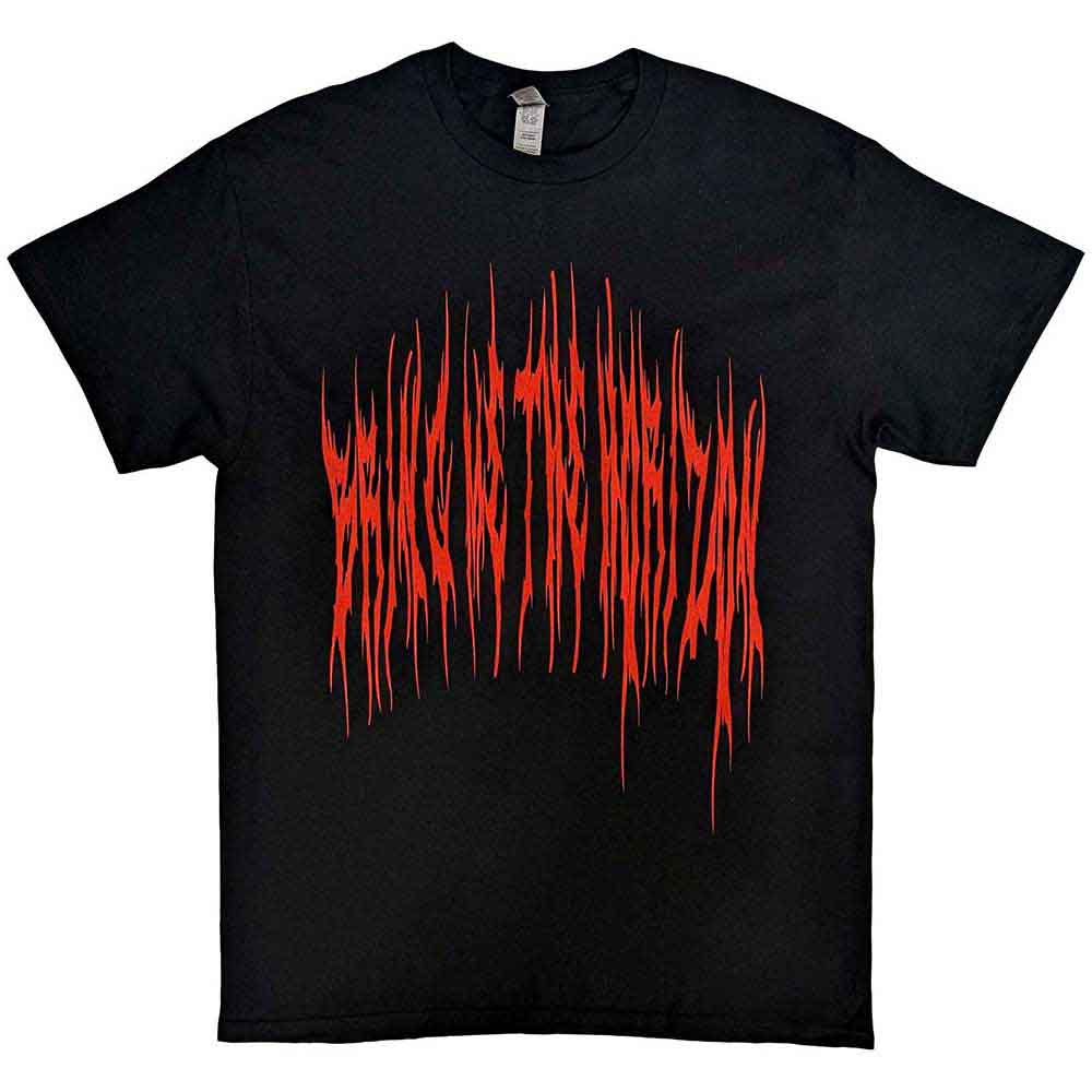 Bring Me The Horizon Unisex T-Shirt: Praying Amen (Black) (Back Print)