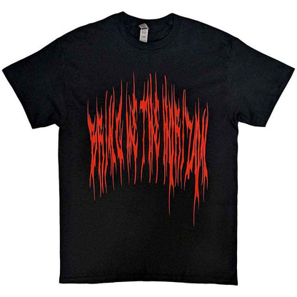 Bring Me The Horizon Unisex T-Shirt: Praying Amen (Black) (Back Print)