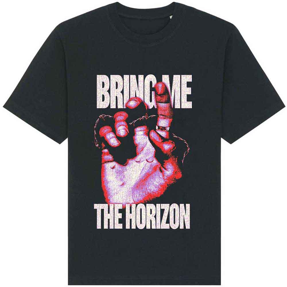 Bring Me The Horizon Unisex T-Shirt: Lost (Black) (Back Print)