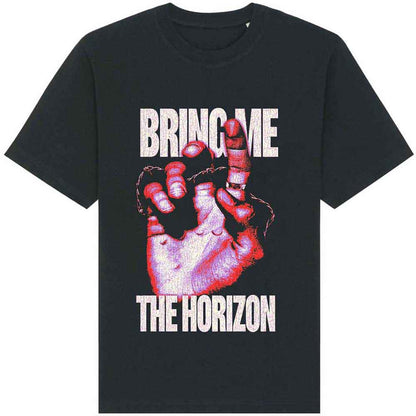 Bring Me The Horizon Unisex T-Shirt: Lost (Black) (Back Print)