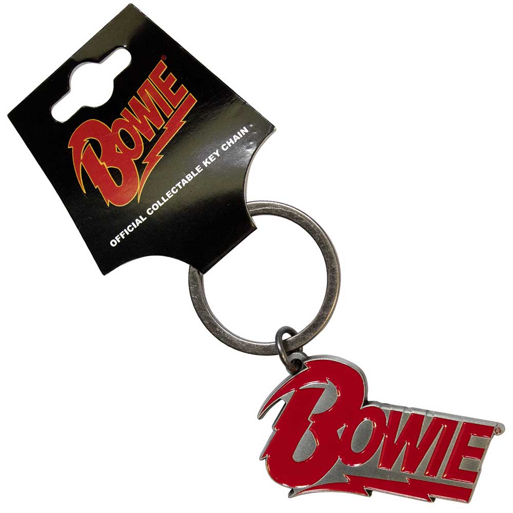 David Bowie Keychain: Logo 2 