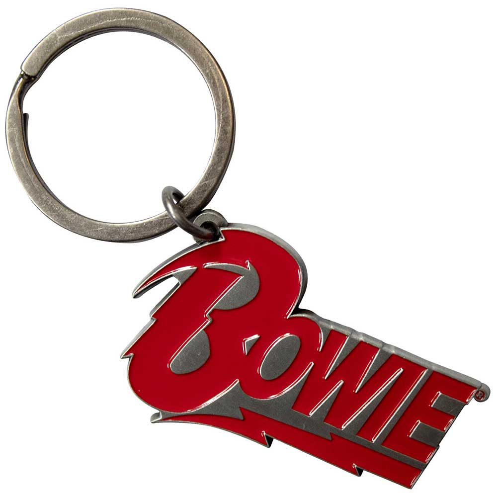 David Bowie Keychain: Logo 2 