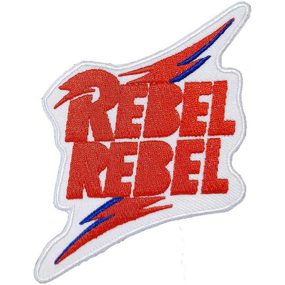 David Bowie Standard Patch: Rebel Rebel 