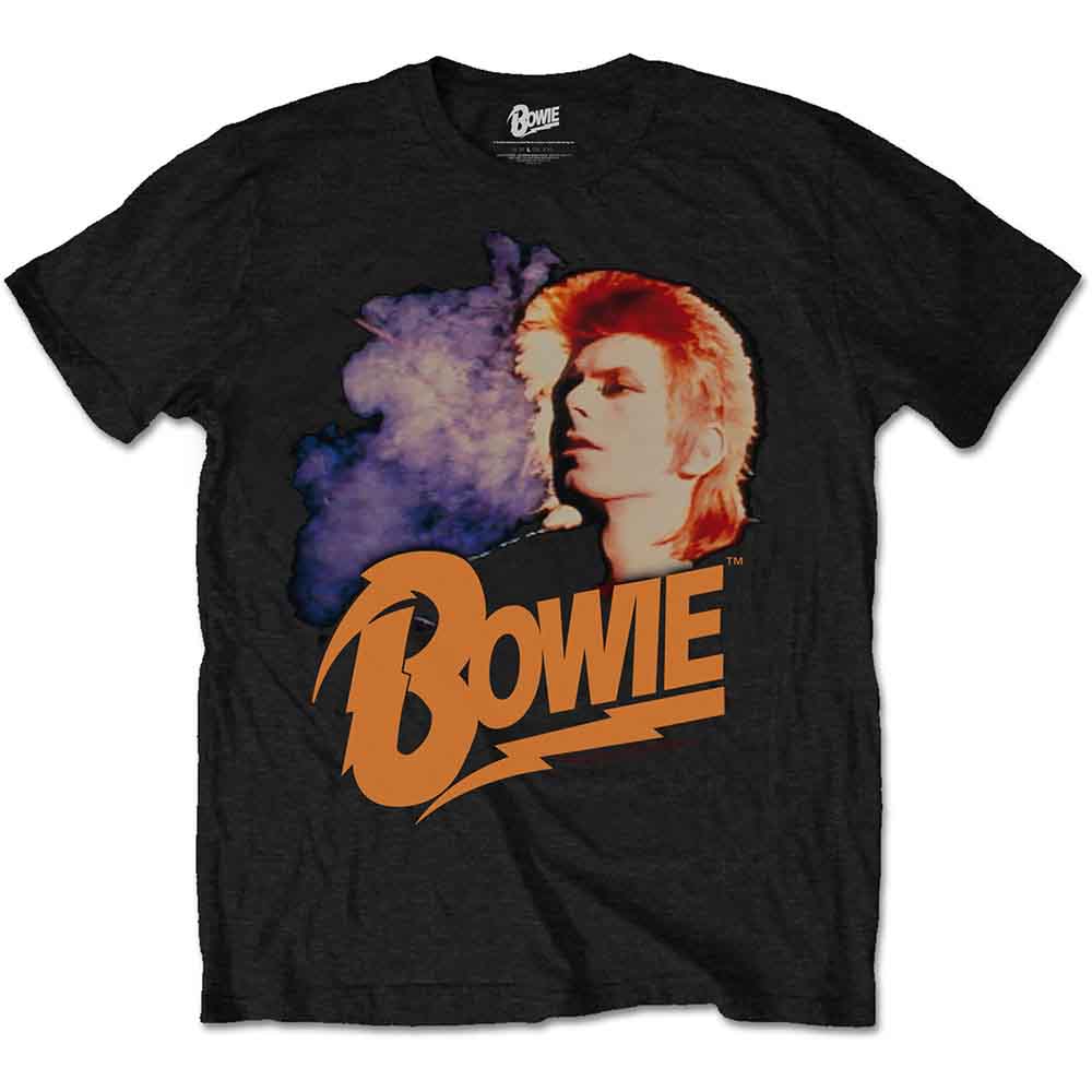David Bowie Unisex T-Shirt: Retro Bowie (Black) 