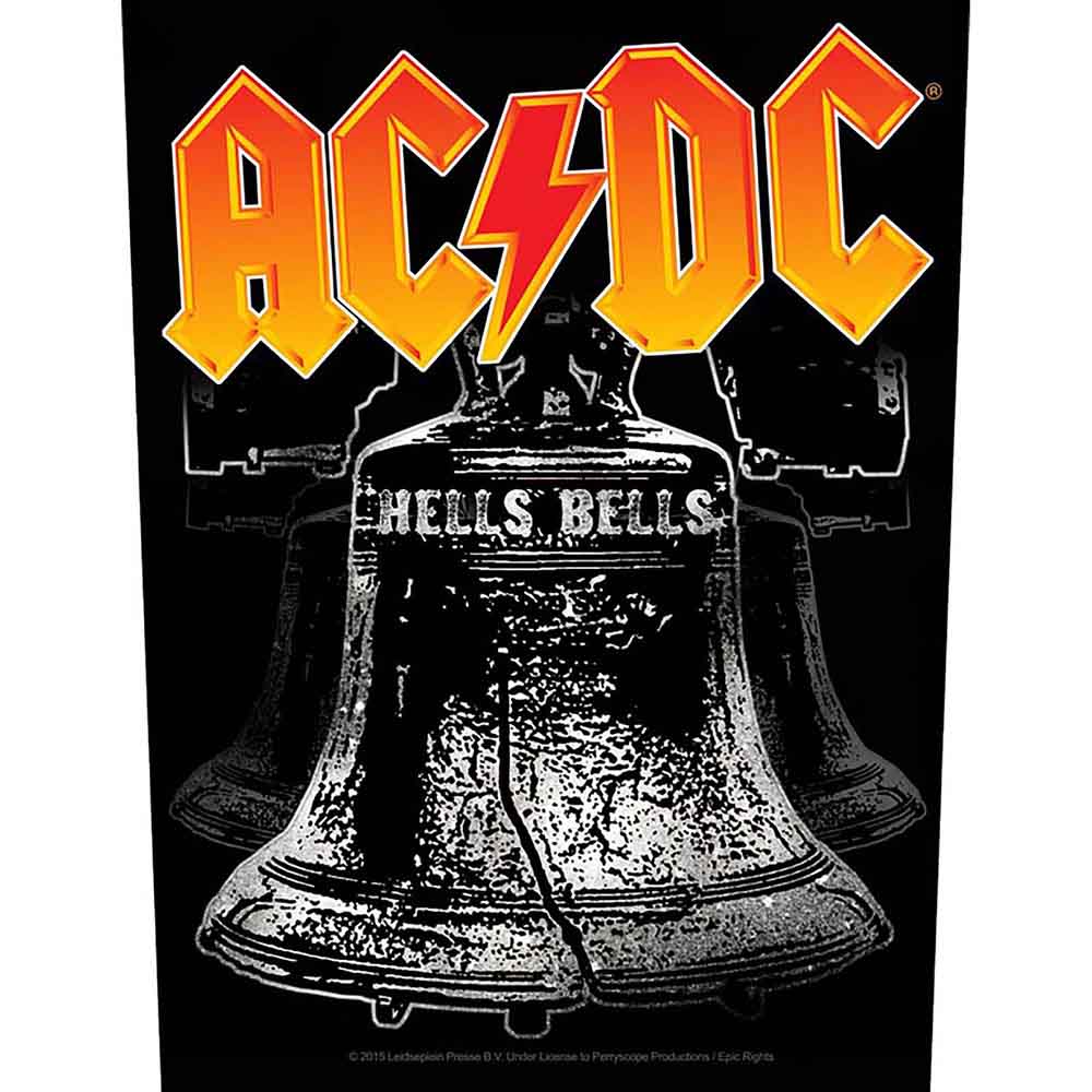 AC/DC Back Patch: Hells Bells – RATTLESNAKE