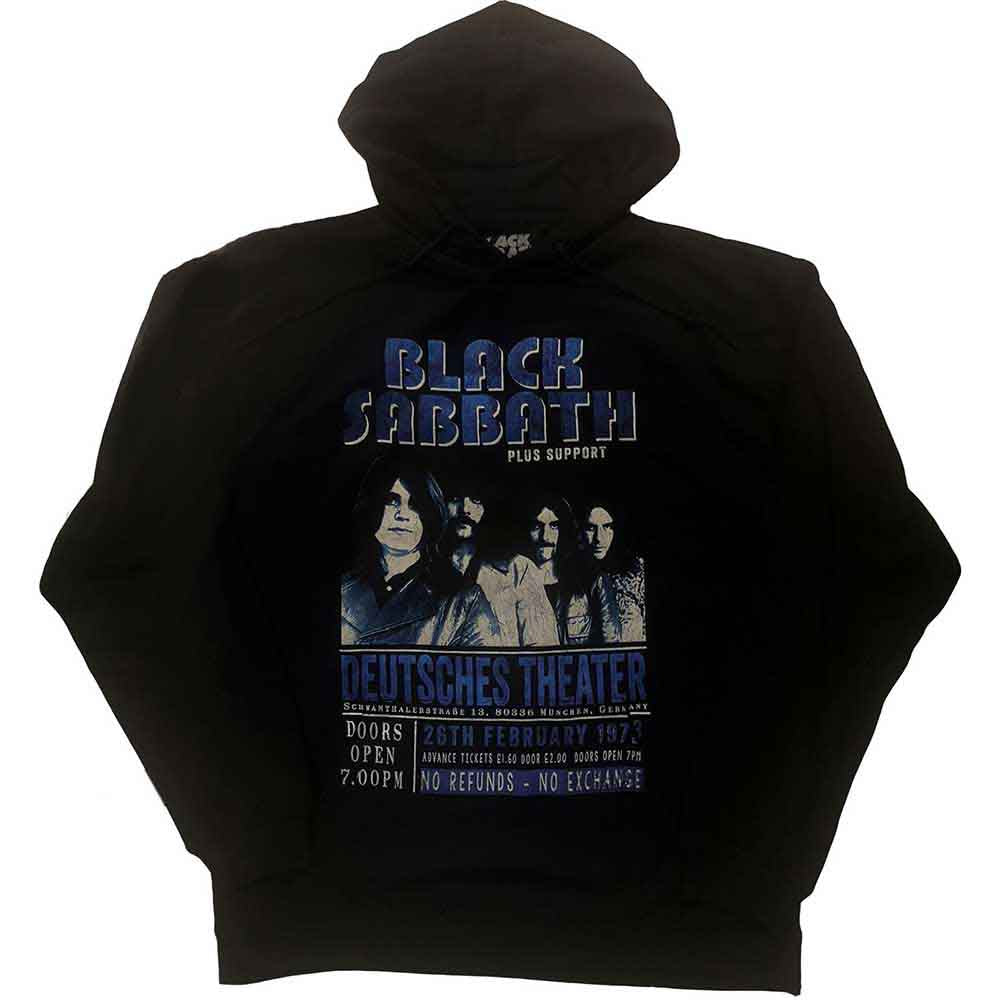 Black Sabbath Unisex Eco Pullover Hoodie: Deutsches &
