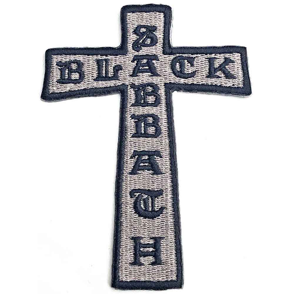 Black Sabbath Standard Patch: Cross 