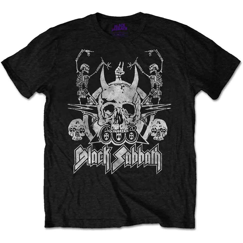 Black Sabbath Unisex T-Shirt: Dancing (Black)
