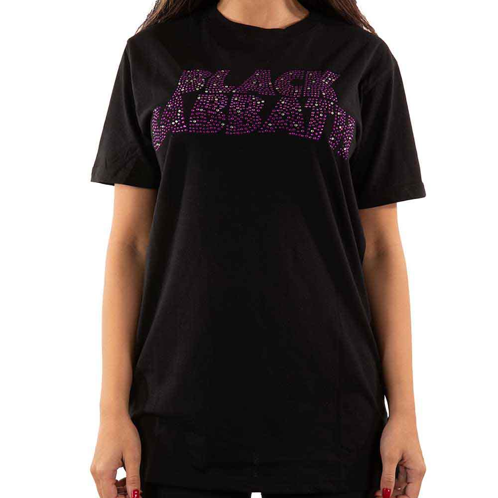 Black Sabbath Viola Logo Ufficiale Metallo Frizione Spilla Nuovo Black Sabbath Viola Logo Ufficiale Metallo Frizione Spilla Nuovo