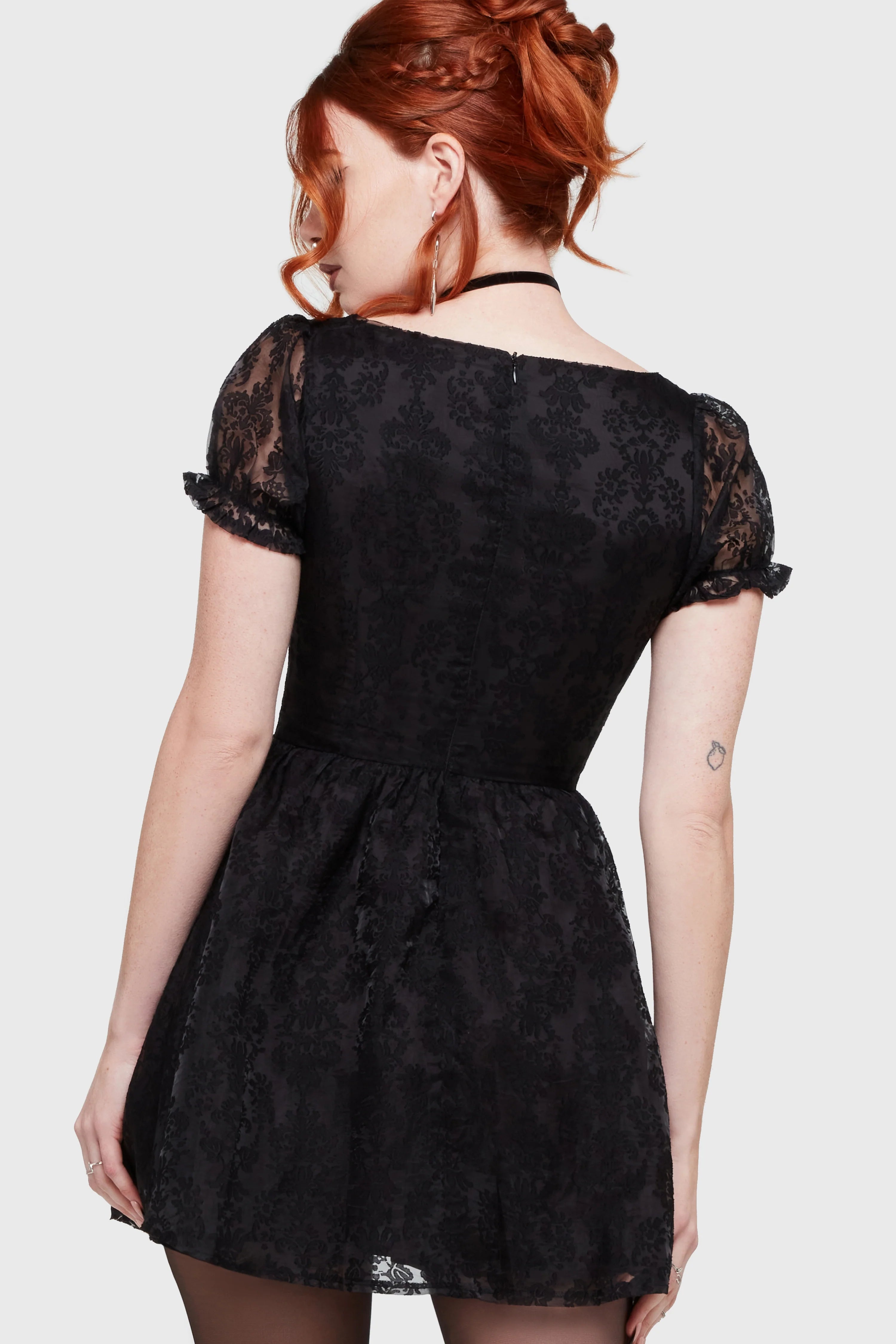 Beneath The Moon Mini Dress (✦ Killstar)