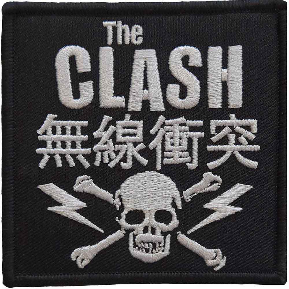 The Clash Standard Patch: Skull &amp;amp; Crossbones