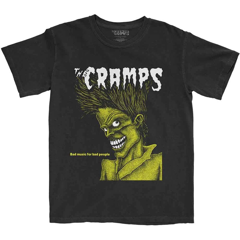 The Cramps Unisex T-Shirt: Bad Music (Black)