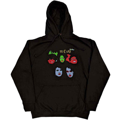 The Cure Unisex Pullover Hoodie: In Between Days (Black) (Back Print)