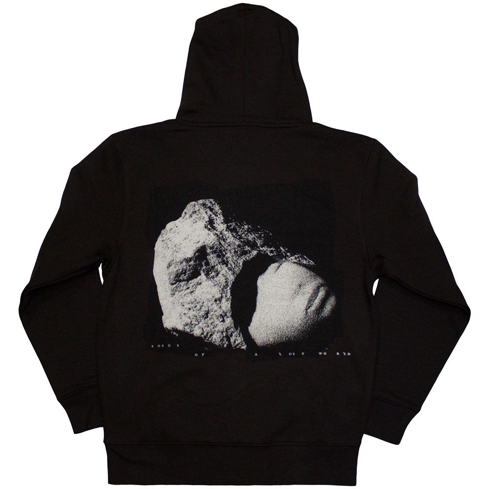 The Cure Unisex Pullover Hoodie: Songs Of A Lost World Logo (Black) (Back Print) 