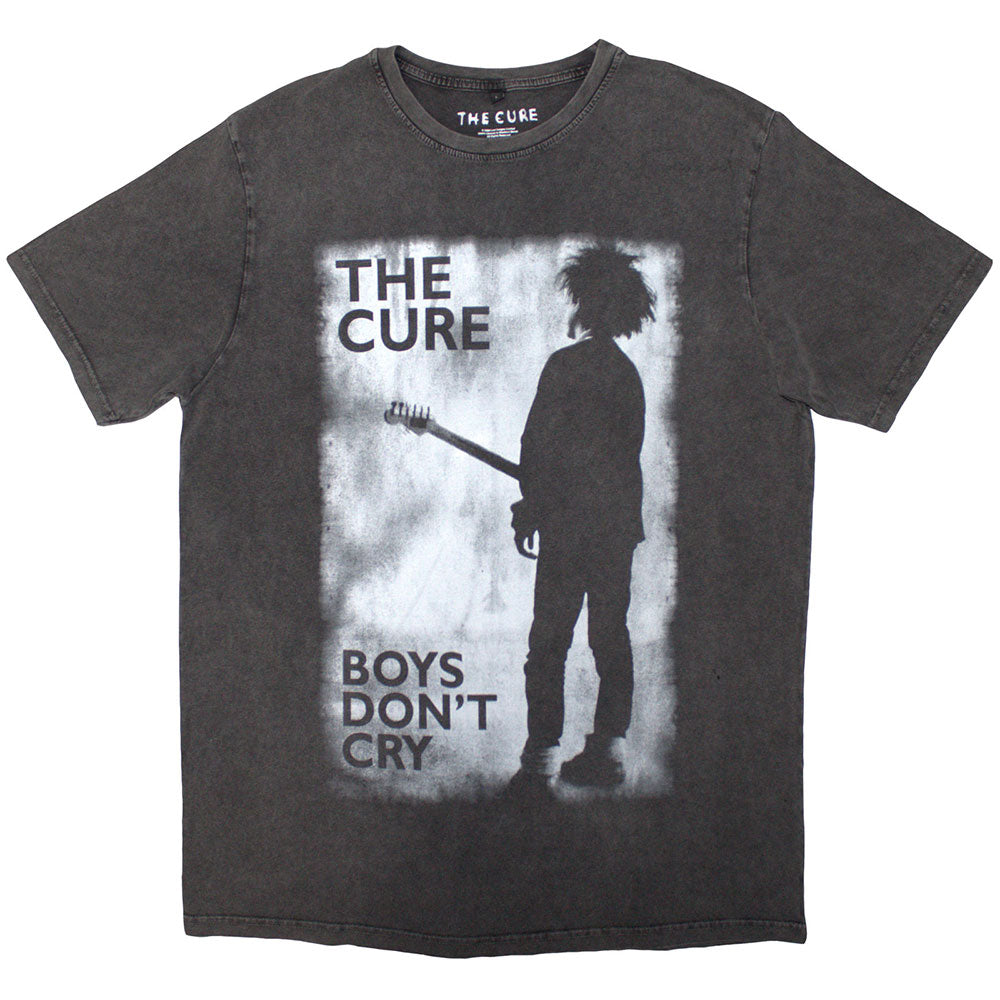 The Cure Unisex Stone Wash T-Shirt: Boys Don&