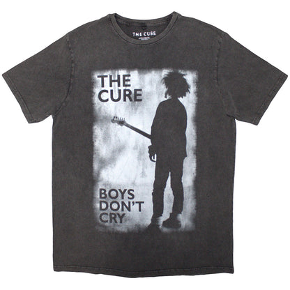 The Cure Unisex Stone Wash T-Shirt: Boys Don&