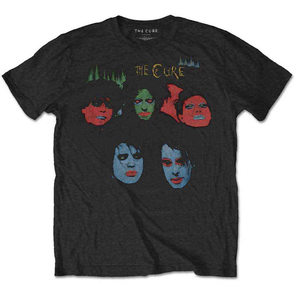 The Cure Unisex T-Shirt: In Between Days (Black) (Back Print)