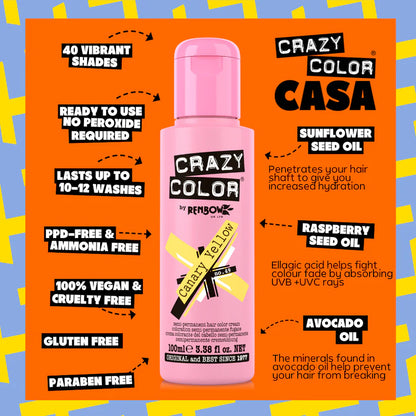 Crazy Color Canary Yellow