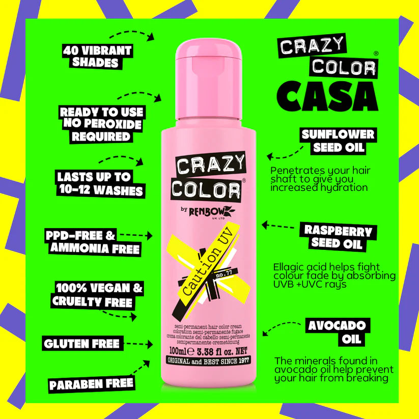 Crazy Color Caution UV