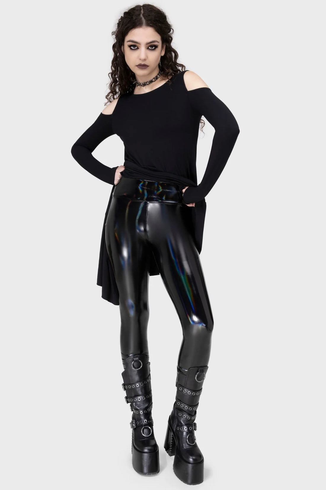Darkwaves &amp; Raves Leggings (✦ Killstar)