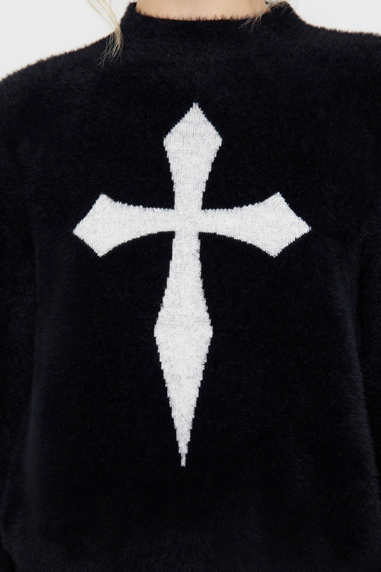 Dead Romantic Sweater (Black) (✦ Killstar)