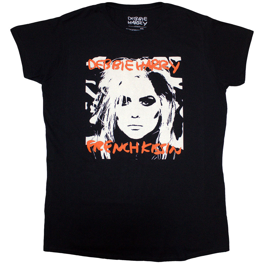 Blondie Debbie Harry Ladies T-Shirt: French Kissin&