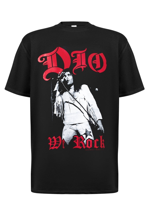 Dio Unisex T-Shirt: Ronny James Dio (Black) 