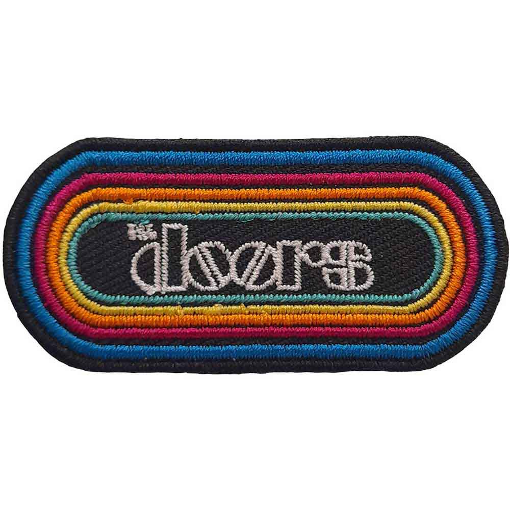 The Doors Standard Patch: Rainbow 