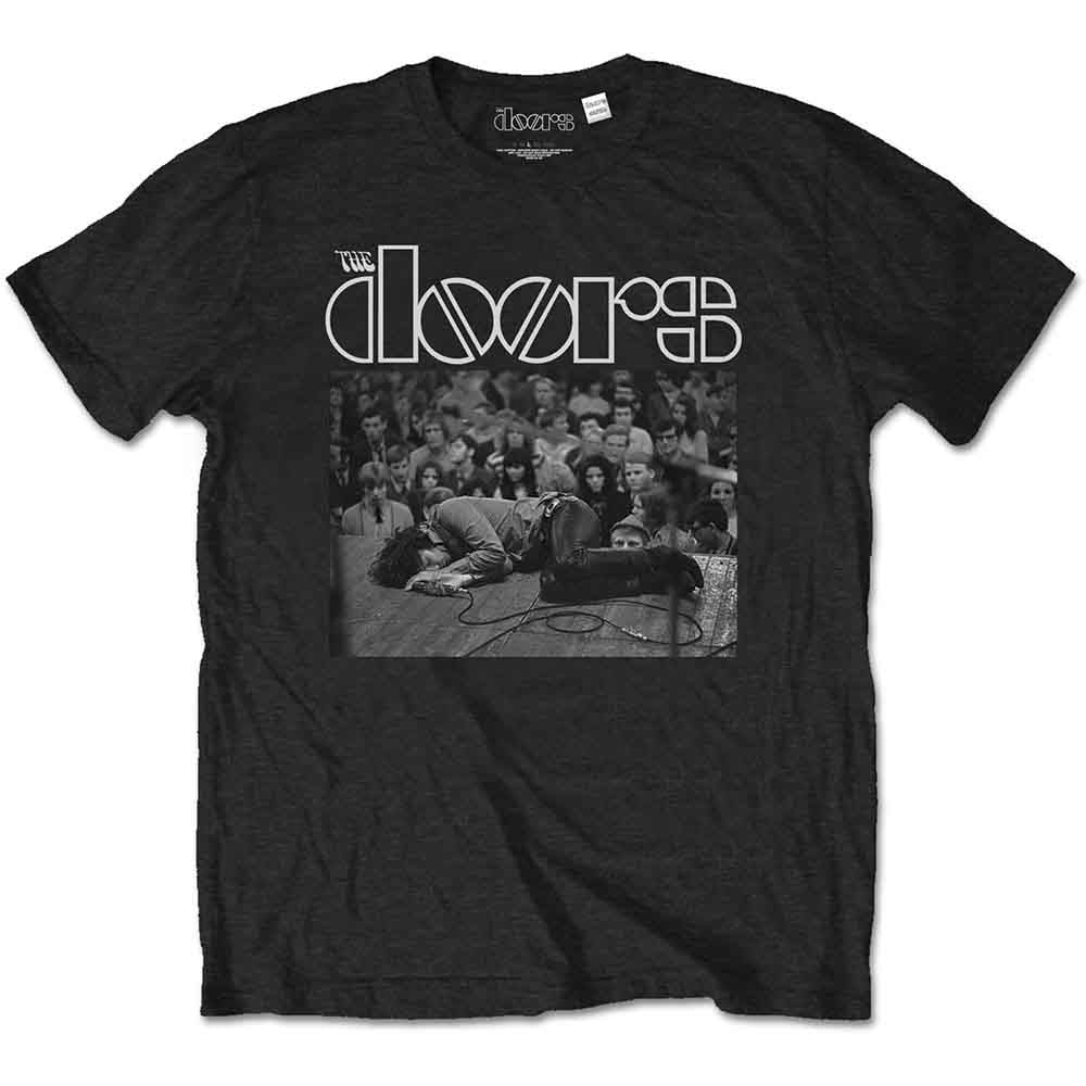 The Doors Unisex T-Shirt: Collapsed (Black) 