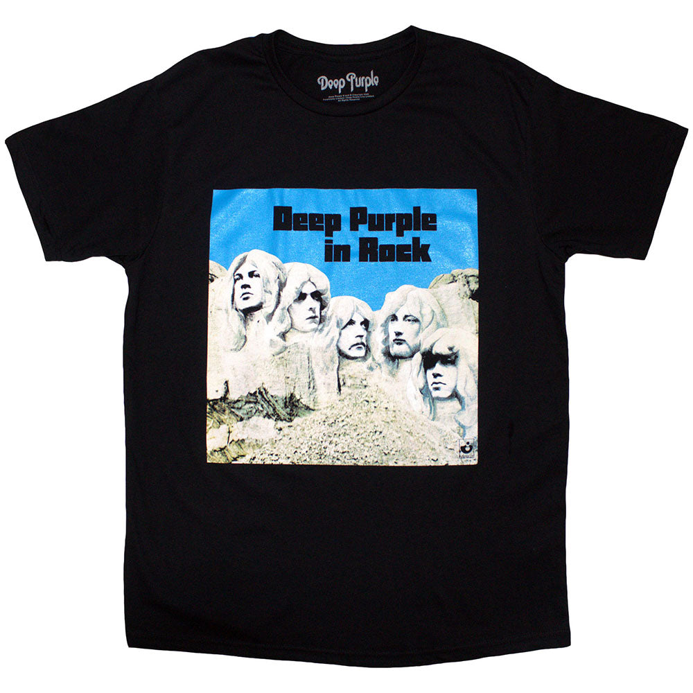 Deep Purple Unisex T-Shirt: In Rock (Black) 