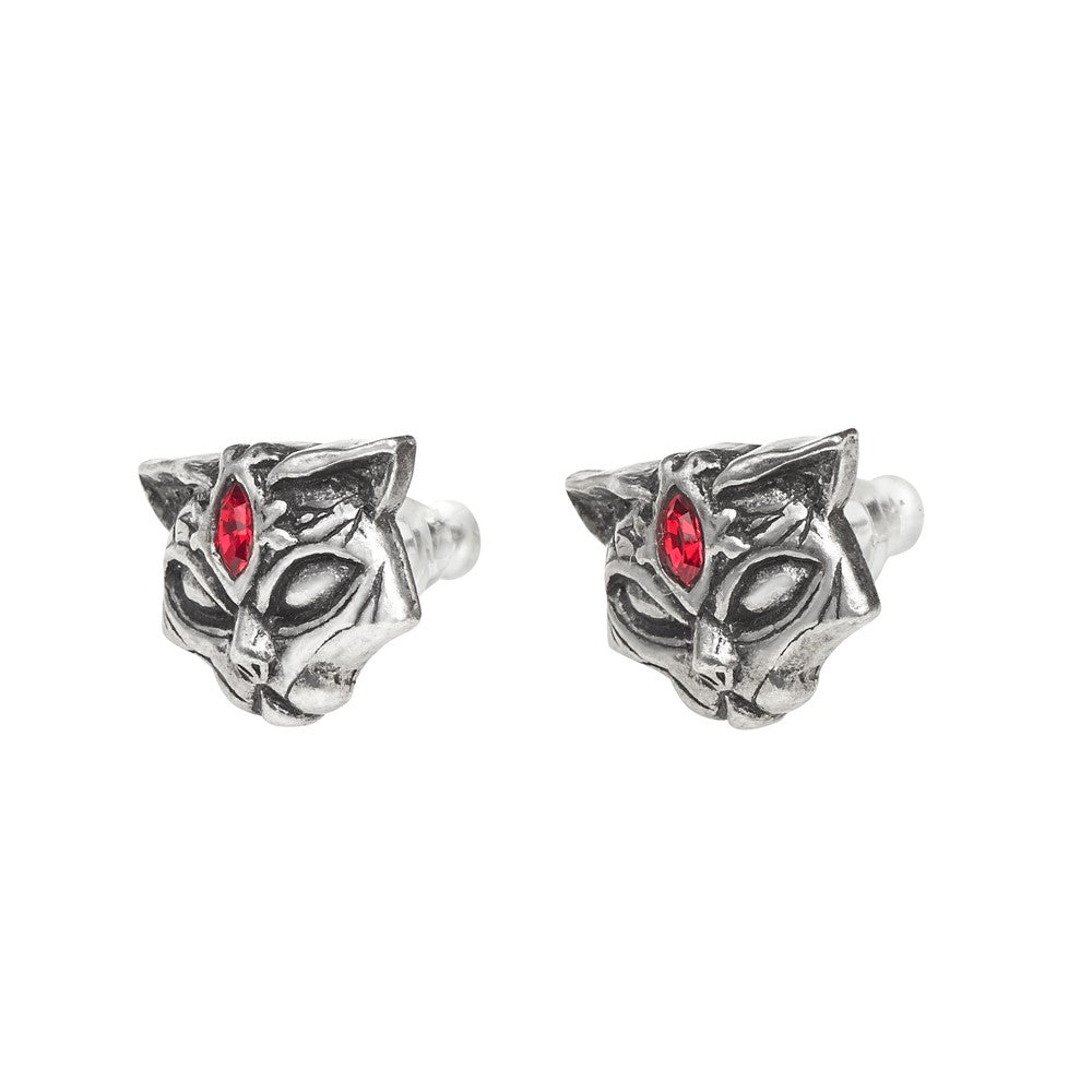 Sacred Cat Ear Studs (✦ Alchemy England)