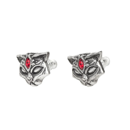 Sacred Cat Ear Studs (✦ Alchemy England)