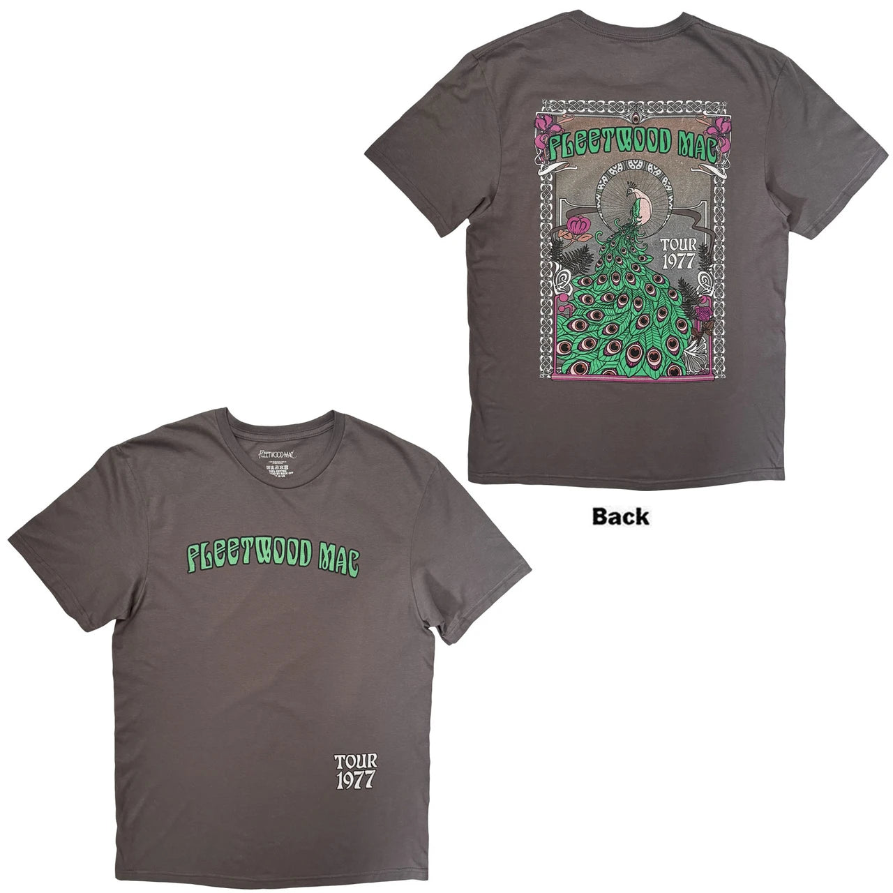 Fleetwood Mac Unisex T-Shirt: Peacock Tour &