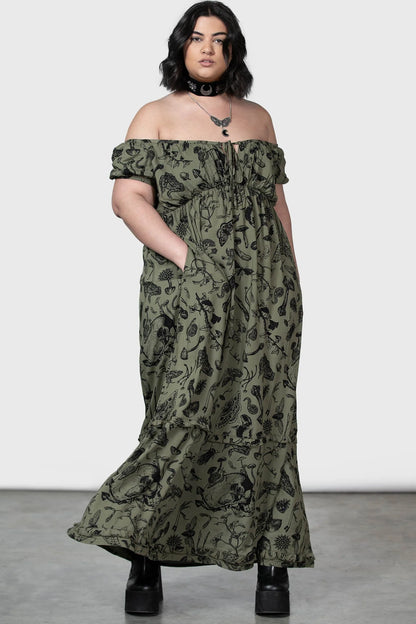 Forestine Maxi Dress (✦ Killstar)