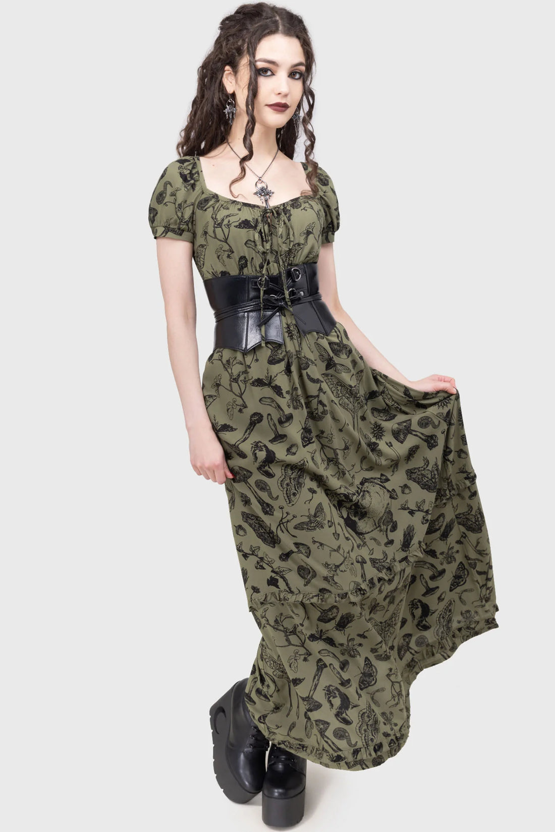 Forestine Maxi Dress (✦ Killstar)