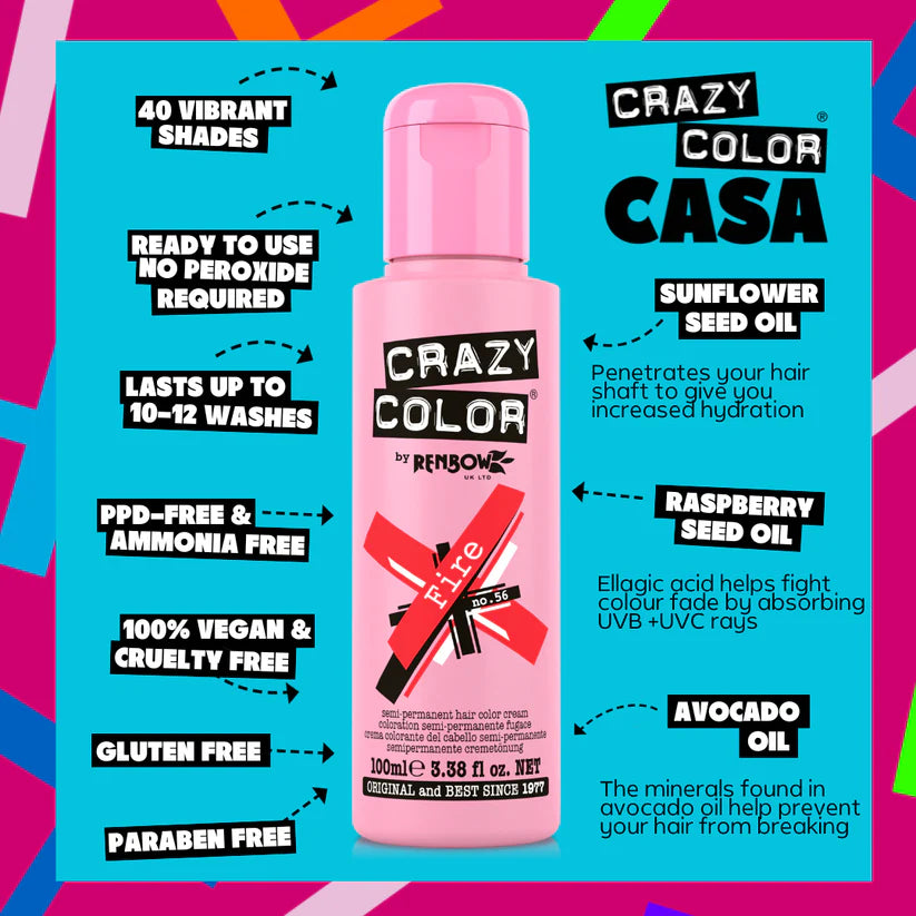 Crazy Color Fire