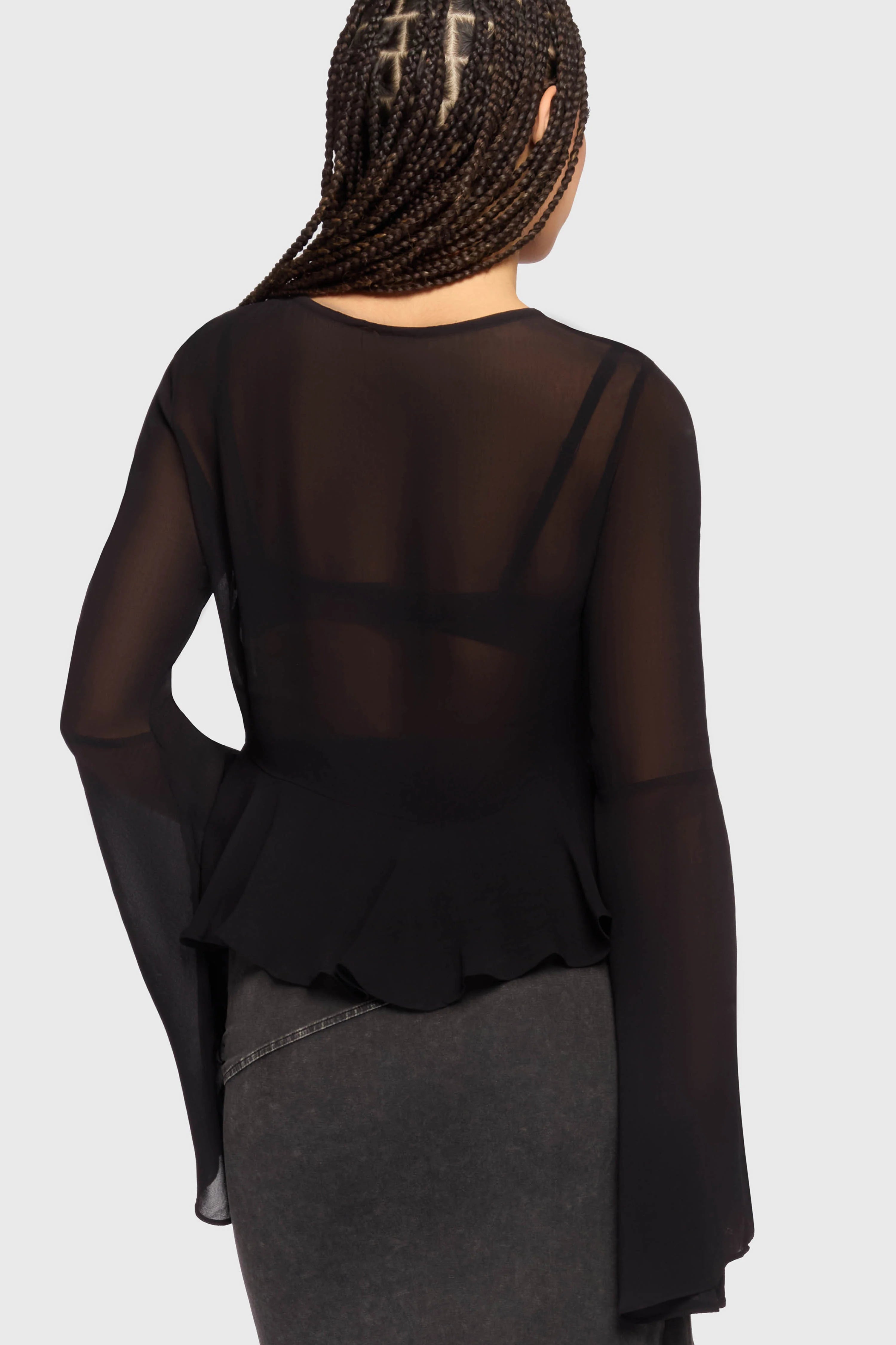 Gaia Adorned Long Sleeve Top (✦ Killstar)