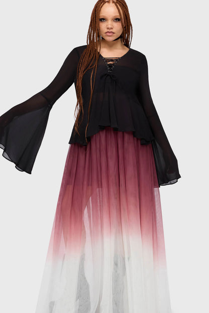 Gaia Adorned Long Sleeve Top (✦ Killstar)