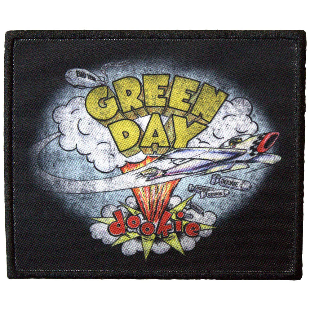 Green Day Standard Patch: Dookie (Black)