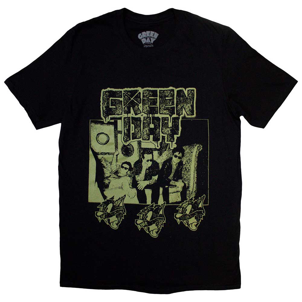 Green Day Unisex T-Shirt: Rev Radio (Black) 