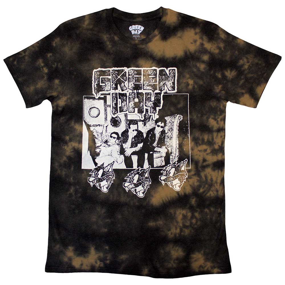 Green Day Unisex T-Shirt: Rev Radio (Black) (Wash Collection) 