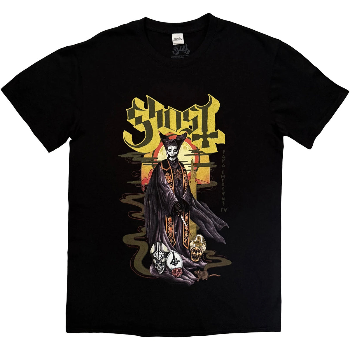 Ghost Unisex T-Shirt: Mondo Mucha (Black)