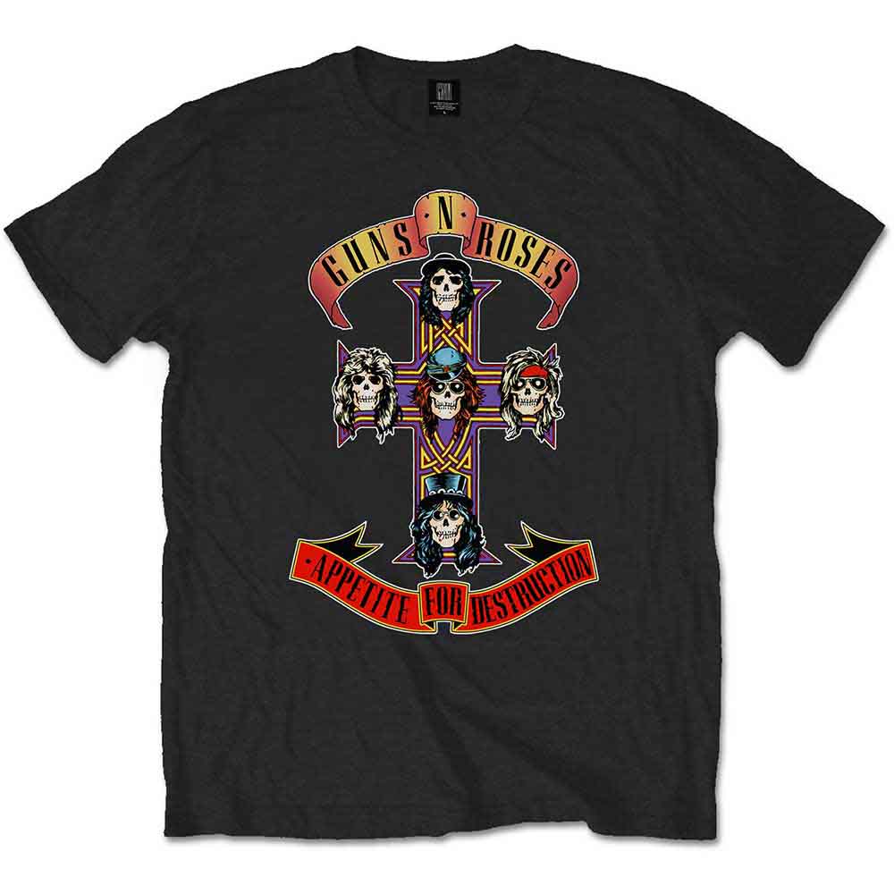 Guns N' Roses: Appetite For Destruction (Felpa Con Guns N' Roses: Appetite For Destruction (Felpa Con