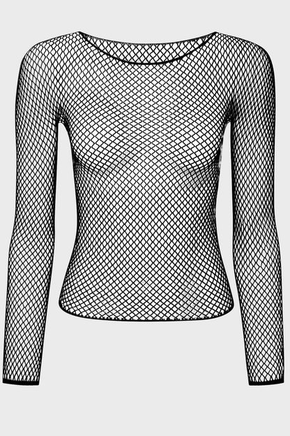 Hellrazor Fishnet Top (✦ Killstar)