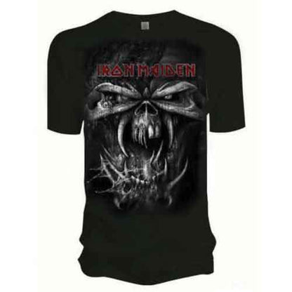 Iron Maiden Unisex T-Shirt: Final Frontier Eddie Vintage (Black)