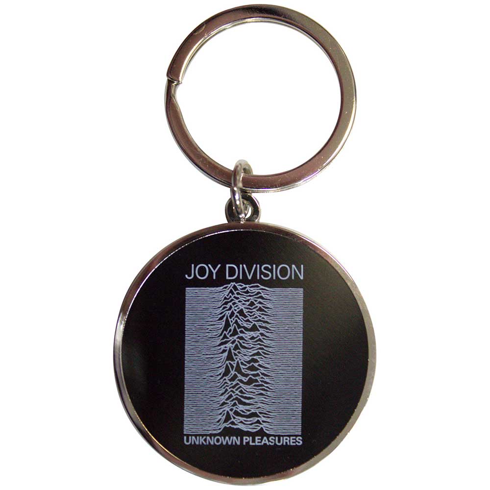 Joy Division Keychain: Unknown Pleasures